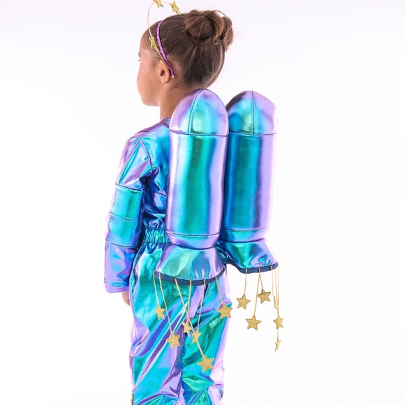 Light-Up Cosmic Sparkle Astronaut Costume - PBK - Picture 3 of 13